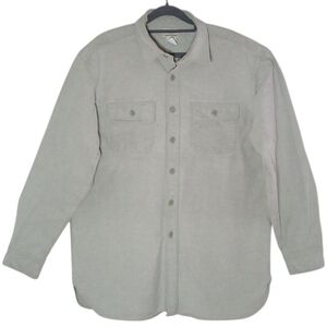 L.L. Bean Gray Men's Shirt Size‎ L